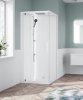 Novellini Glax 1 2.0 kabina standard 80x80 lewa biała G21GF80STFL-1UU